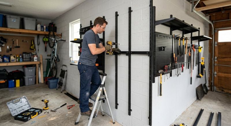 Ceiling Rack Installation in Leesburg, VA