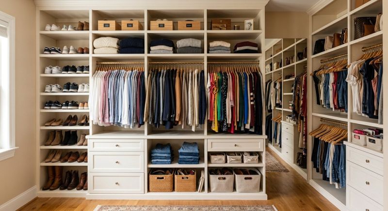 Closet Shelving Installation in Frederick, MD