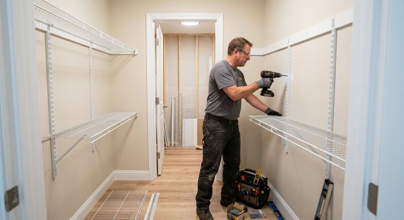 Closet Shelving Installation in Annapolis, MD