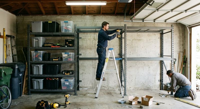 Garage Shelves Installation in Greensboro, NC