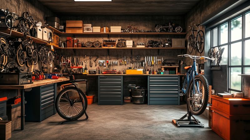 Wall-Mounted Garage Storage Ideas For Better Space Use